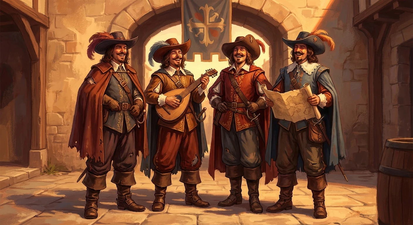cast di moschettieri del re